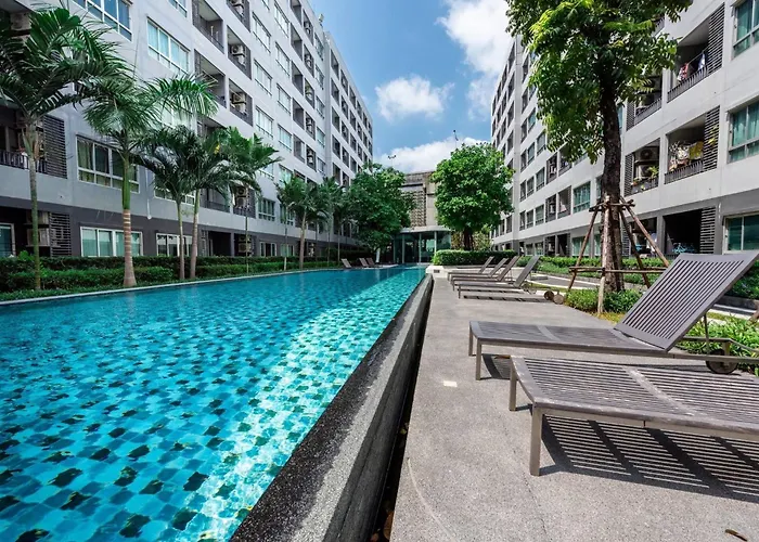 아파트 Cozy Pool View At Elio Sukhumvit 64 *